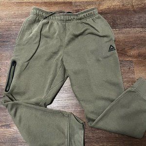 Reebok Men's Jogger Sweatpants Army Green - Medium